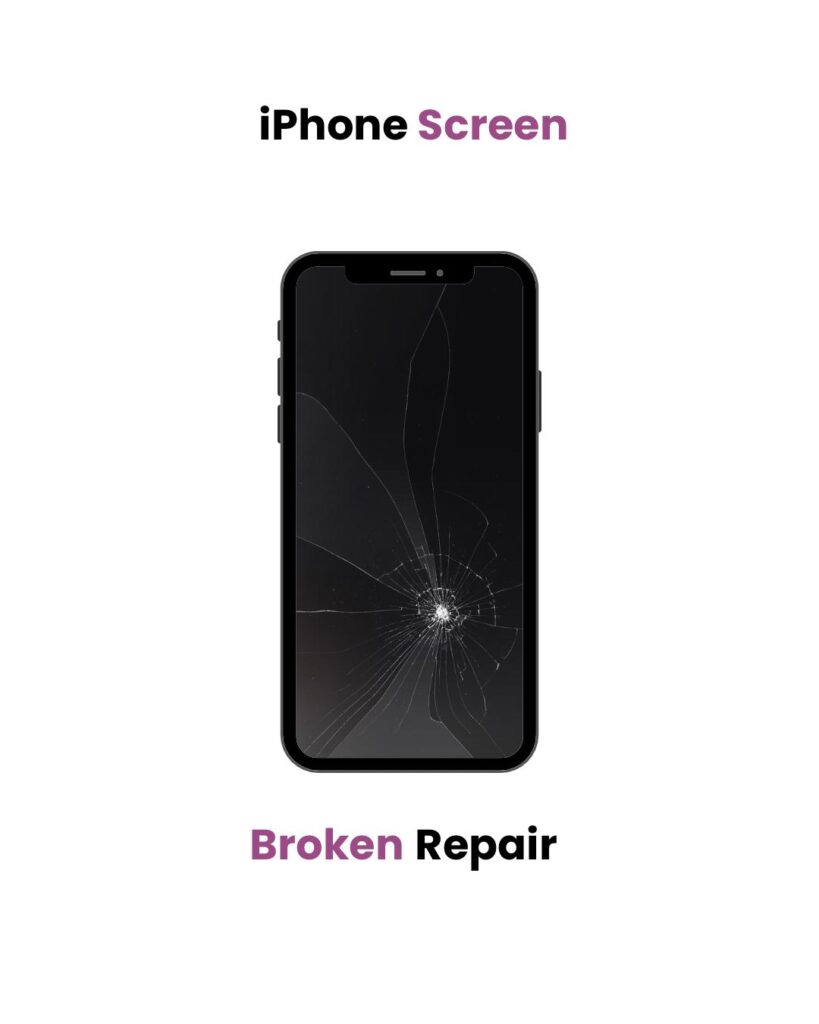iPhone broken screen replacement Doha